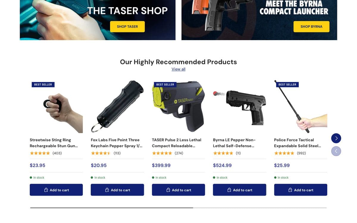 The Home Security Superstore · screen 02